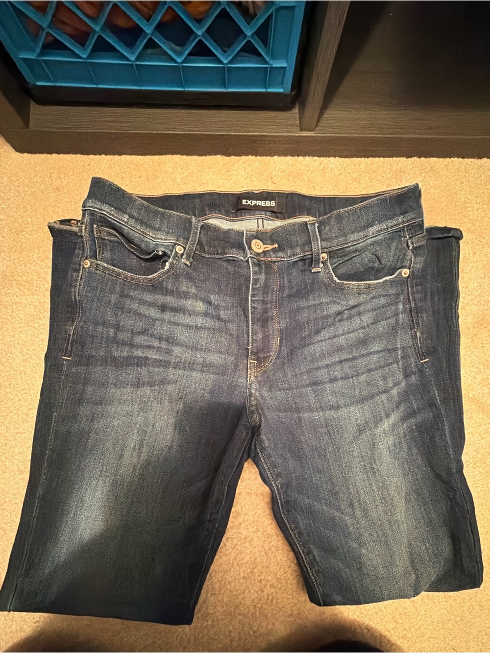 Express Women's Indigo Skinny Jeans